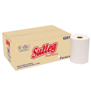 Papel Toalha Bobina Sulleg 25GR 6RLX200M